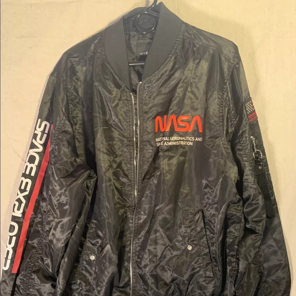 COPY - Nasa Jacket American Flag Great Looks!!